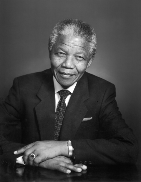 56.Nelson Mandela by Yousuf Karsh 1990