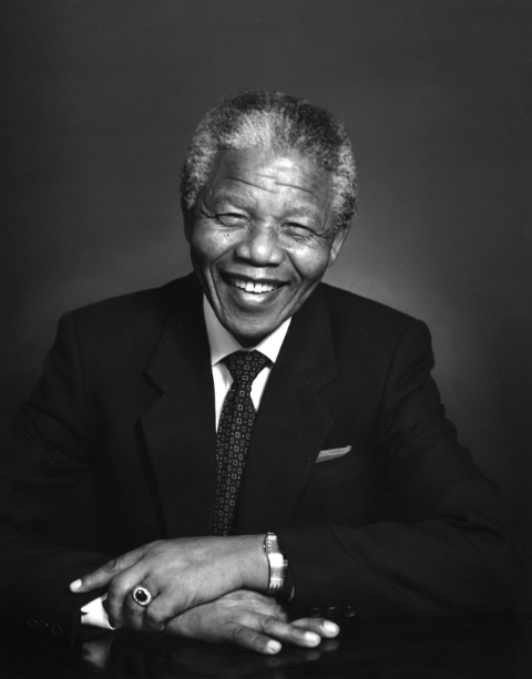 57.Nelson Mandela by Yousuf Karsh 1990