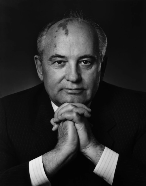 58.Mikhail Sergeyevich Gorbachev by Yousuf Karsh 1990