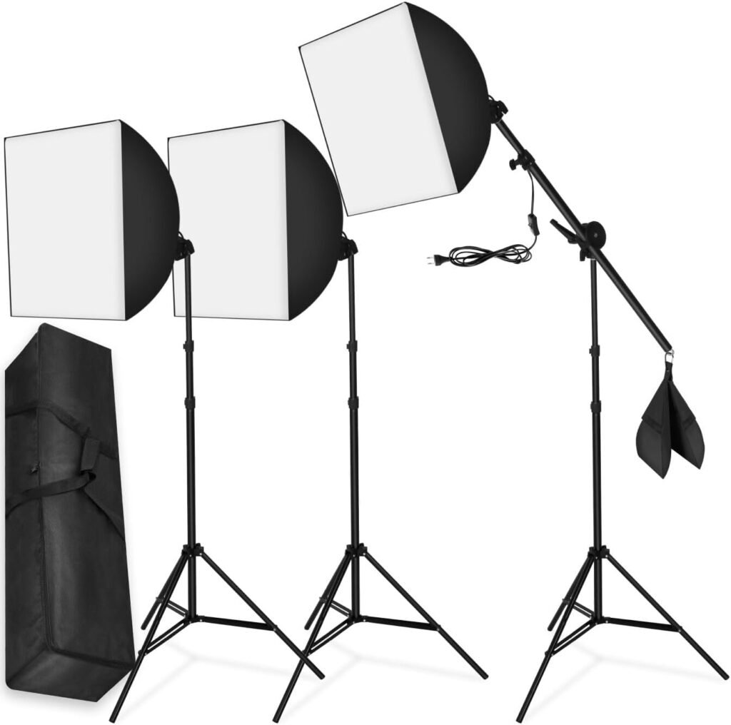 tectake softbox luci