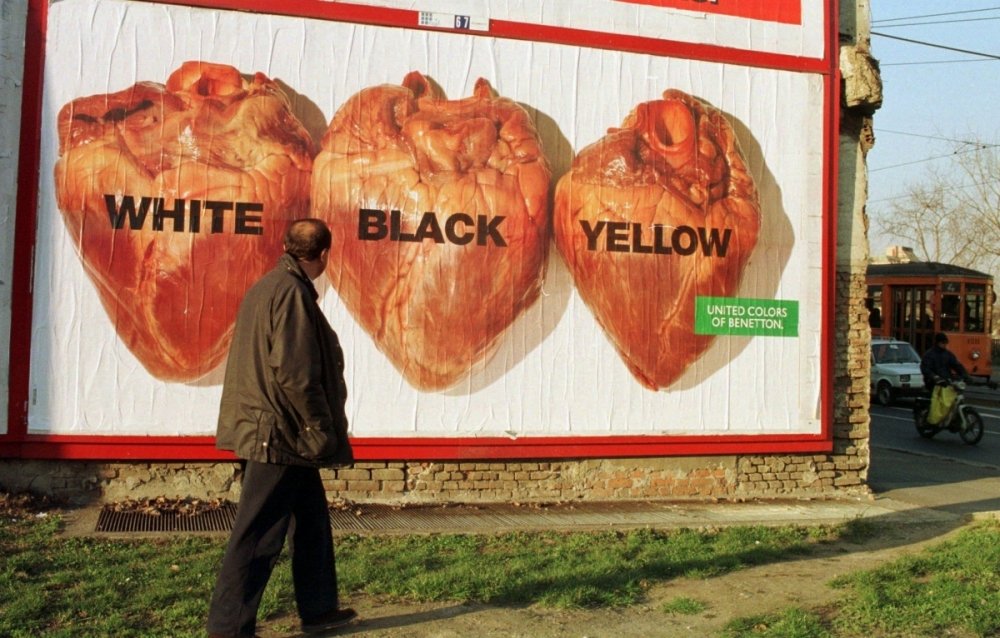 34.Oliviero Toscani – Campagne Benetton anni 80–90 ewe