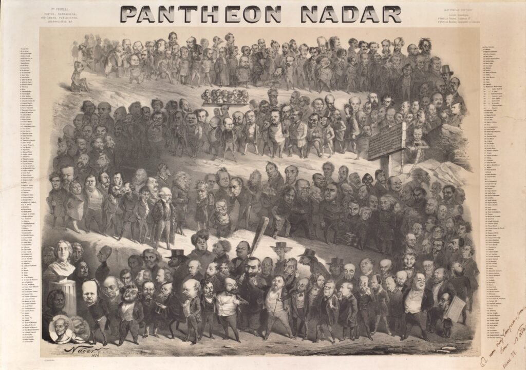 10.Il Pantheon disegnato da Nadar nel 1854