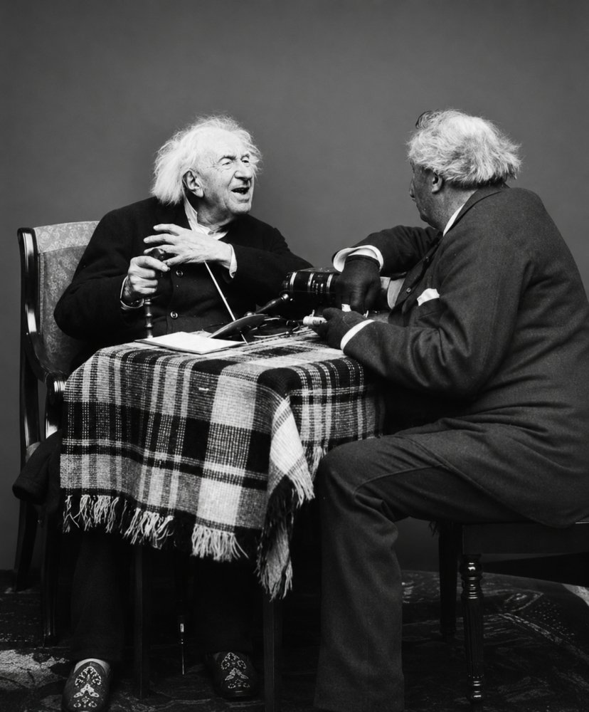 31.Nadar intervista a Michel Eugene Chevreul 2