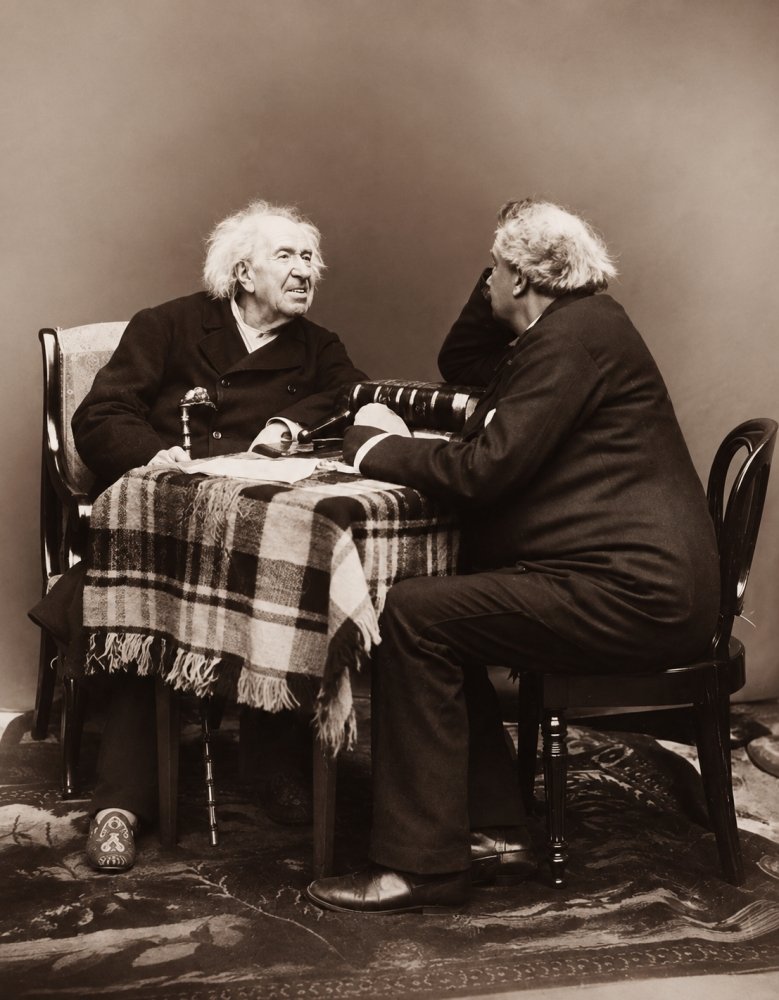 34.Nadar intervista a Michel Eugene Chevreul 1