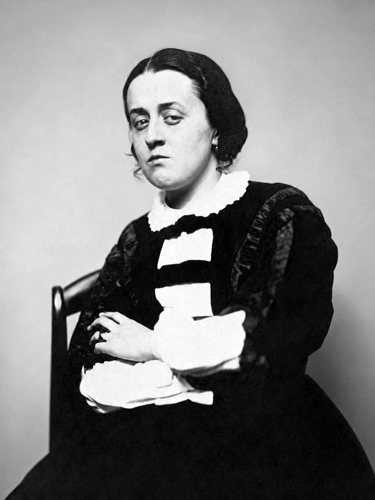 46.Ritratto della moglie di Felix Nadar Ernestine
