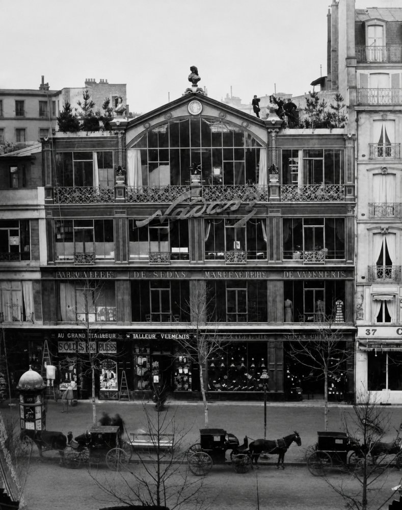 5.Lo studio di Nadar al 36 del boulevard des Capucines. Parigi in cui nel 1874 avvenne la prima most