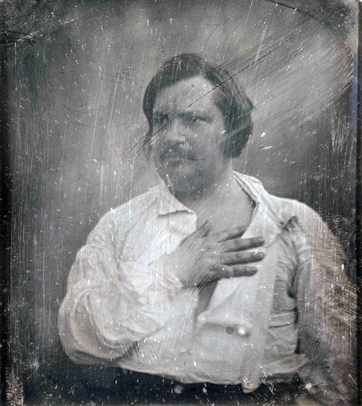 7. dagherrotipo Honore Balzac 1842
