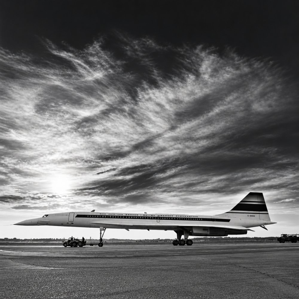 77.Primo volo del Concorde 1969.Jean Dieuzaide