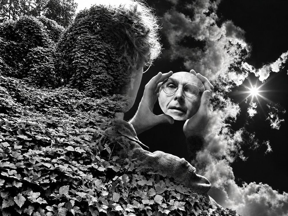 1.Jerry Uelsmann selfie