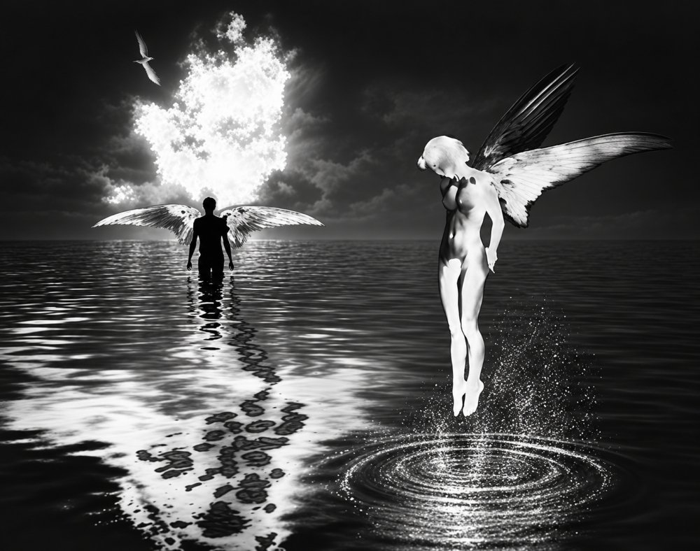 17.Homage to Man Ray 1997. Jerry Uelsmann