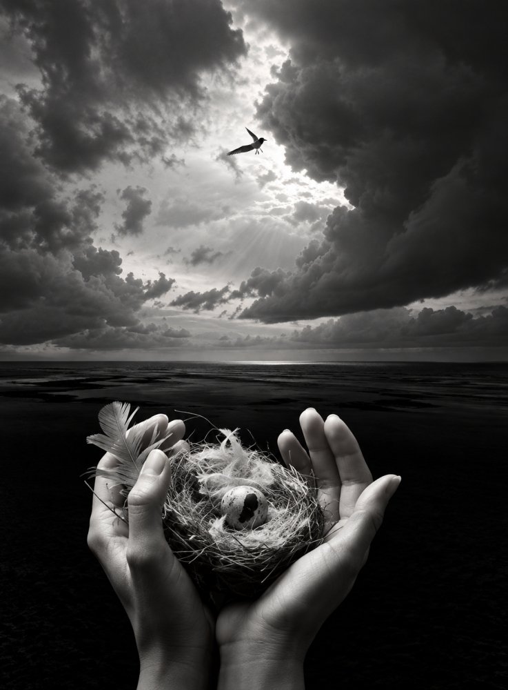 29.Free Spirit 1998. Jerry Uelsmann