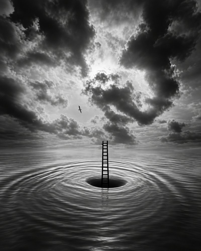 41.Untitled Meditation Mystery 2001. Jerry Uelsmann