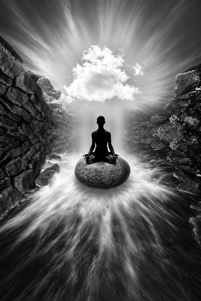 5.Stone Meditation 2008. Foto Jerry Uelsmann